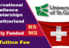 International Excellence Scholarships 2023-24 in Switzerland [Fully Funded]