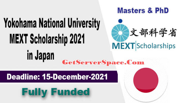 Yokohama National University MEXT Scholarship 2021 in Japan [Fully Funded]