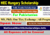 HEC Stipendium Hungaricum Scholarship 2022 for Pakistani Students