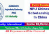 NPU Scholarships 2023-24 In China [Fully Funded]