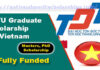 TDTU International Graduate Scholarship 2023-24 in Vietnam [Funded]