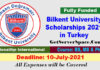 Bilkent University Scholarships 2021 in Turkey [Fully Funded]
