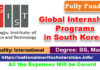Global Internship Programs 2023-24 | Free Study in South Korea