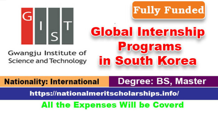 Global Internship Programs 2023-24 | Free Study in South Korea