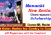 Manaaki New Zealand Government Scholarships 2023-24 [Fully Funded]