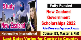 New Zealand Government Scholarships 2022 for International Students[ Fully Funded]