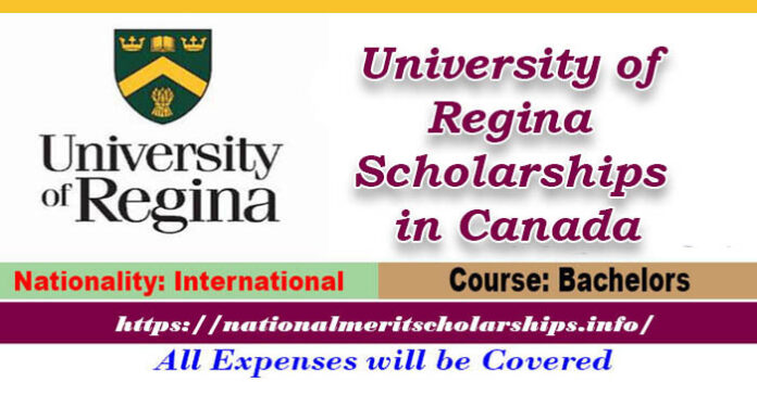 University of Regina Scholarships 2023-24 in Canada [Fully Funded]