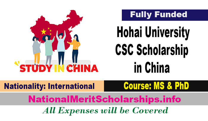 Hohai University CSC Scholarship 2022 in China [Fully Funded]
