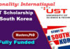 UST Scholarship 2023-24 in South Korea [Fully Funded]