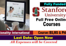 Full Free Online Courses 2023 by Stanford University
