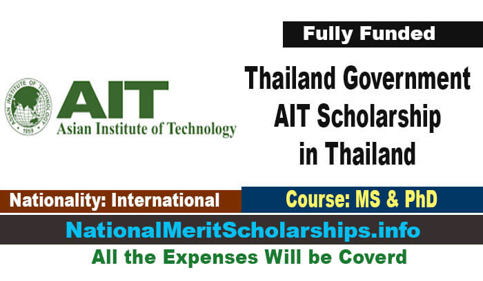 Thailand Government AIT Scholarship 2022 in Thailand [Fully Funded]