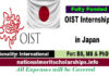 OIST Internship Program 2023 in Japan [Fully Funded]