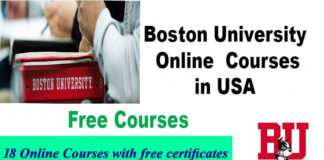 Boston University Online Courses 2022 in USA | Free Courses