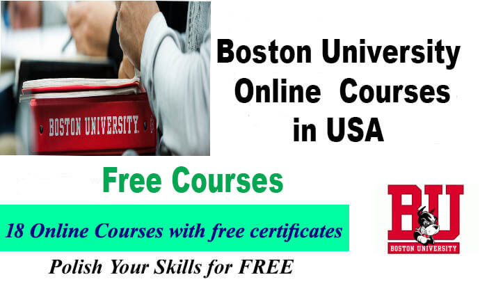 Boston University Online Courses 2023-24 in USA | Free Courses