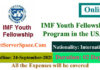 IMF Youth Fellowship Program for the young leaders in the USA 2021