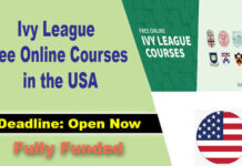40000 Ivy League Free Online Courses 2022 in the USA