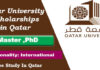 Qatar University Scholarships 2023-24 in Qatar [Fully Funded]