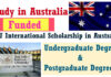 ANU International Scholarship in Australia 2022