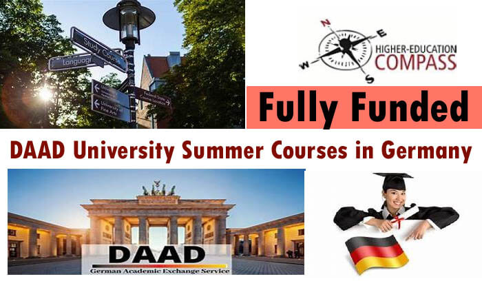 DAAD University Summer Fully Funded Courses in Germany 2022