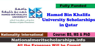 HBK University Scholarships 2023 in Qatar [Fully Funded]