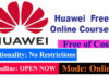Huawei Organization Free Online Courses | Free Certifications