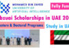 Mbzuai Fully Funded Scholarships in UAE 2022