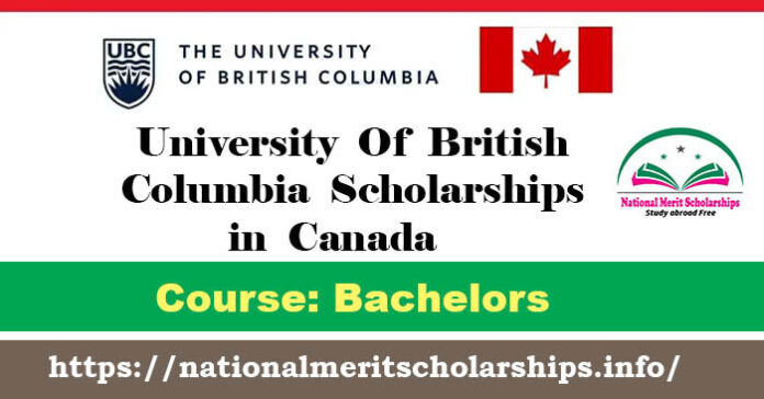 University Of British Columbia Scholarships 2024-25 in Canada [Fully Funded]