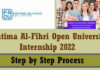 Fatima Al-Fihri Open University Internship 2022