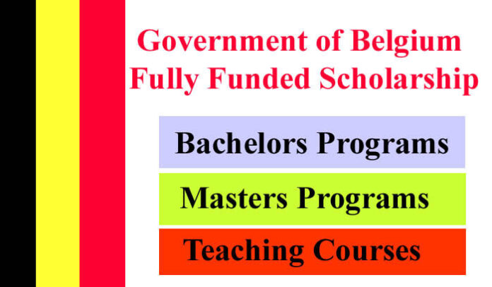Government of Belgium Fully Funded Scholarships 2022