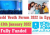 World Youth Forum 2022 in Egypt [Fully Funded]