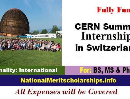 120 CERN Internships Opportunities in Switzerland 2022 [Fully Funded]