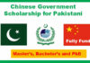Chinese Government Scholarship 2023-24 for Pakistani Students