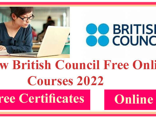 New British Council Free Online Courses 2022 [Fully Funded]