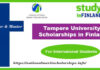 Tampere University Scholarships 2023-24 in Finland [Fully Funded]