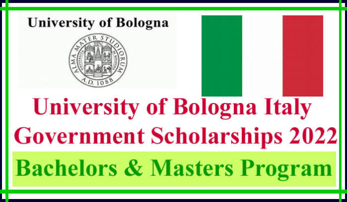 University of Bologna Italy Government Fully Funded Scholarships 2022