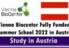 Vienna Biocenter Fully Funded Summer School 2022 in Austria