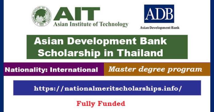 Asian Development Bank Scholarship 2023-24 in Thailand [Fully Funded]