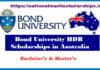 Bond University HDR Scholarships 2023-24 in Australia [Fully Funded]