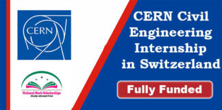 CERN Civil Engineering Internship 2023 in Switzerland [Fully Funded]