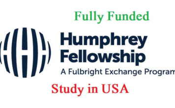 Humphrey Fellowship Program in USA 2022 Fully Funded