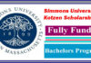 Simmons University Kotzen Scholarship 2023-24 in USA [Fully Funded]