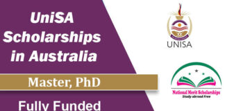UniSA Scholarships 2023-24 in Australia [Fully Funded]