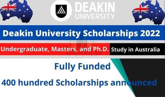 Fully Funded Deakin University Scholarship 2023 in Australia
