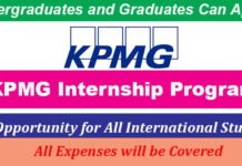 KPMG Internship Program | Global Internship Program 2023-24