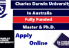 Charles Darwin University Scholarship 2023 In Australia Fully Funded