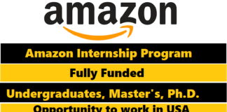 Fully Funded Amazon Internship Program 2022-23