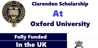 Oxford University Fully Funded Clarendon Scholarship 2023 In UK