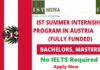IST Internship In Austria | Fully Funded Internship In Europe