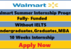 Walmart Summer Internship Program 2022|Fully Funded