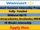 Walmart Summer Internship Program 2022|Fully Funded